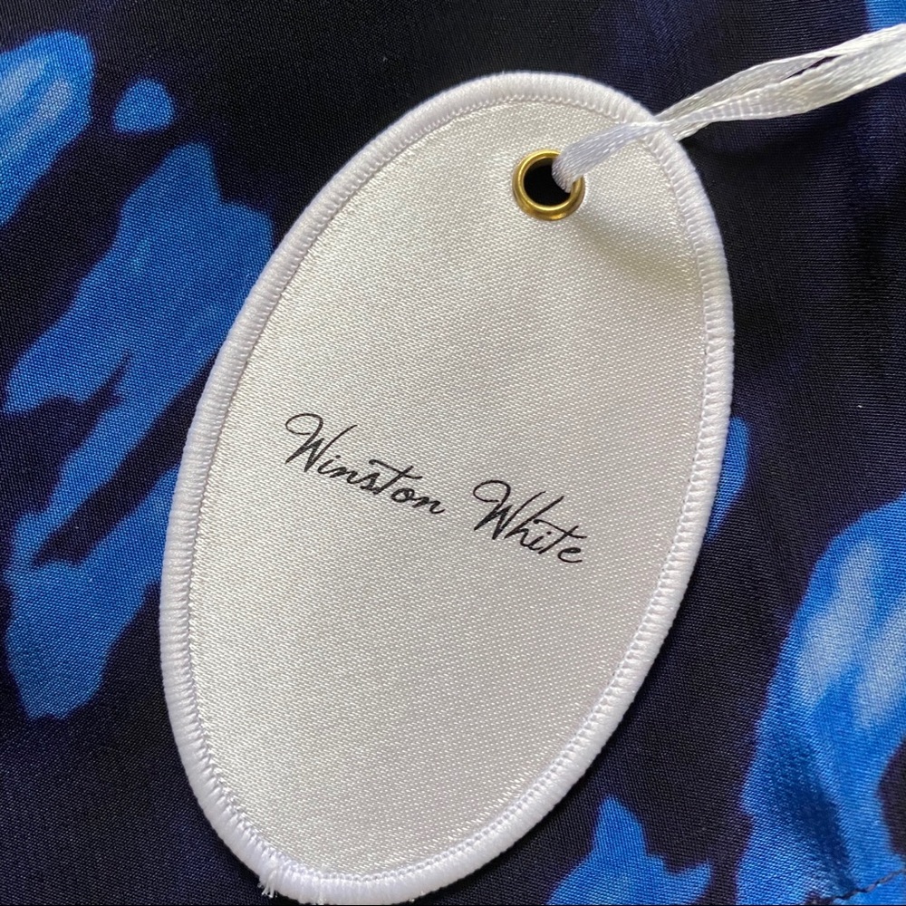 Winston White Tie Dye Tie Back Crop Tank - Picture 6 of 7